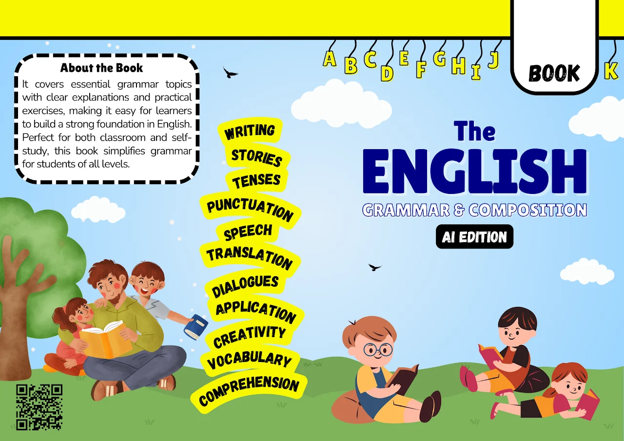 English Grammar Book Design and Content Development (Grade 2 to 7)