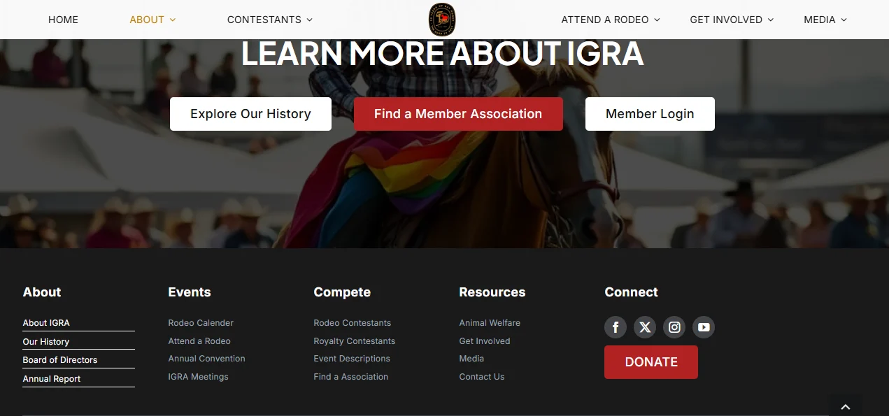 Figma to WordPress Development – IGRA Creative Website